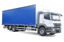 Van Hire Redditch - 26 Tonne Curtain Side Truck - Truck hire Redditch