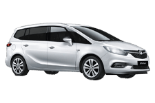 Van Hire Redditch - Vauxhall Zafira 7-Seater - Minibus hire Redditch